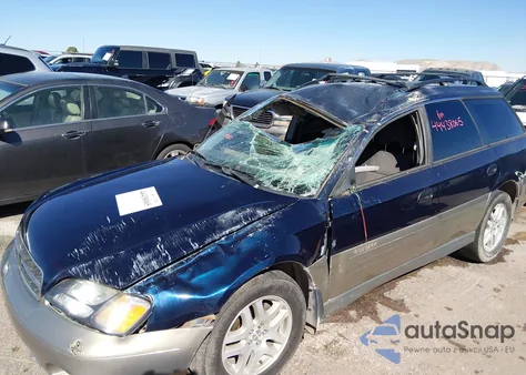 2000 Subaru Outback из США, поврежденный, VIN 4S3BH6656Y6629486